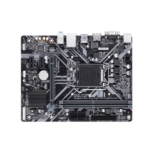 Gigabyte H310M-H 2.0 REV 1.0 Carte mère Intel H310 DDR4 Socket LGA1151