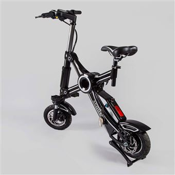 Draisienne Vélo électrique Scooty - Pliant - Noir