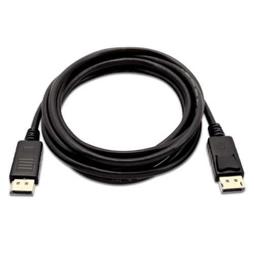 v7 cable displayport male 3m noir 100 cuivre noir