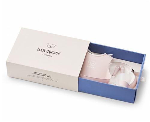 Babybjorn - Coffret Repas Bébé, Rose pastel rose