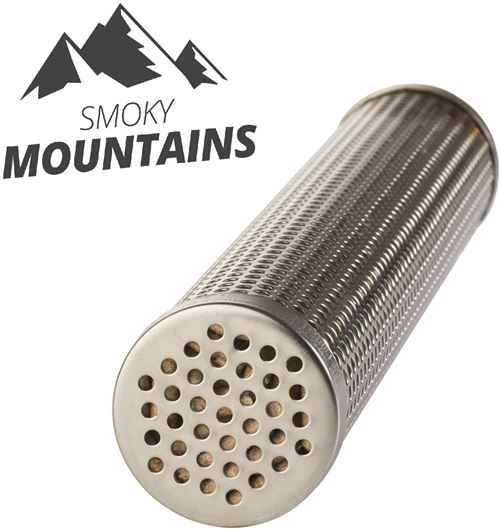 Fumoir GENERIQUE [Smoky Mountains®] Générateur de Fumée Froide en Tube -  Fumoir à Froid pour Barbecue ou Fumage - (30,5 cm) En Acier Inoxydable