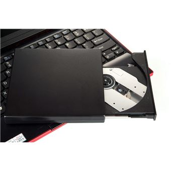 15% sur VSHOP ® Lecteur CD-DVD Graveur CD Drive EXTERNE Portable Slim  /Mince USB Noir - Sans Requis De Installations De Drive - Lecteur-graveur  externe - Achat & prix