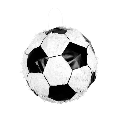 piñata à casser ballon football vintage noir blanc - 194079
