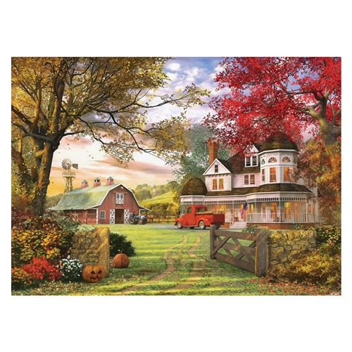 Eurographics Davidson citrouille Ferme puzzle (1000 pièces)