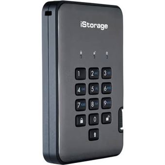 Disque Dur Externe Sécurisé IStorage DiskAshur Pro 500GB - Chiffrement Par Code - USB 3.2