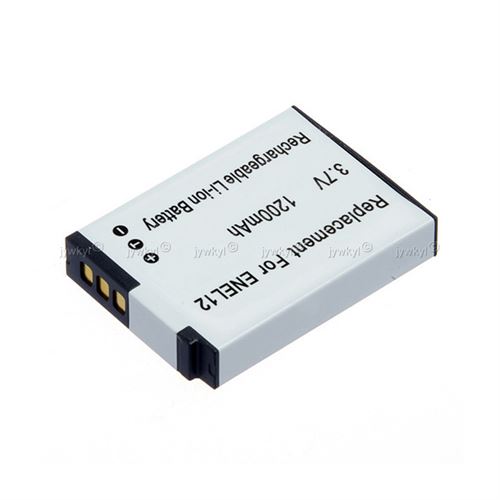 Batterie 1200mAh EN-EL12 pour Nikon Coolpix AW AW100 P P300 P310 S S1000pj S1100pj S1200pj S610