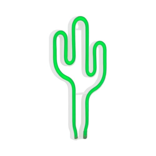 Néon LED Cactus Vert