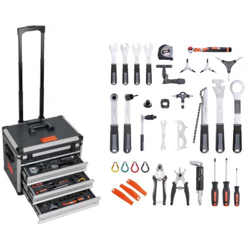 Trousse d'outils de voyage Super B TB-98800, 32 pièces, noir