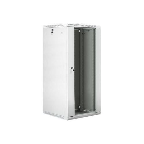 Lanberg Rack armoire montable sur mur gris, RAL 7035 27U 19