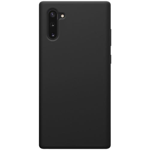 Coque en silicone liquide noir pour votre Samsung Galaxy Note 10/Note 10 5G