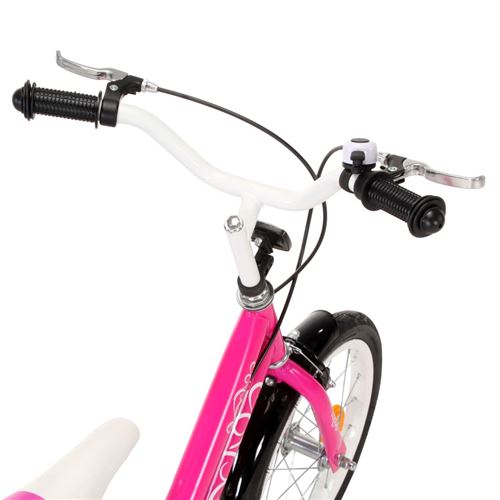 vidaXL V lo pour enfants 16 pouces Noir et rose V lo enfant la