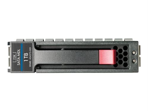 HPE Midline - Vaste schijf - 3 TB - hot-swap (verwisselbaar zonder uitschakelen) - 3.5 LFF - SATA 6Gb/s - 7200 tpm - met HPE SmartDrive carrier