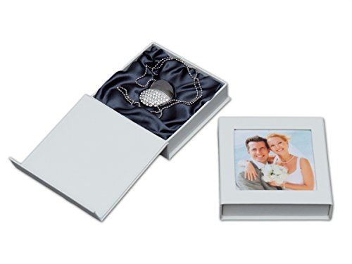 'Clé USB 8 Go Coeur Avec Boîte USB. mariage Design.