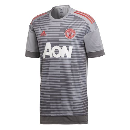 Maillot d'échauffement domicile Manchester United 2017/2018 Gris XL
