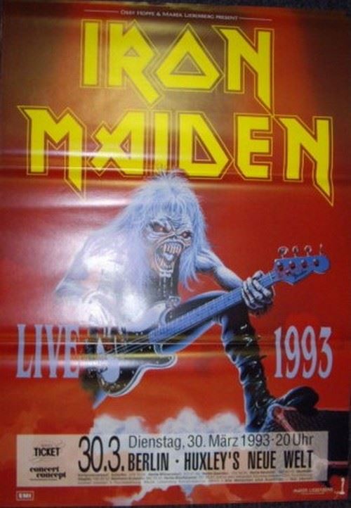 Iron Maiden - 60x84 cm - AFFICHE / POSTER