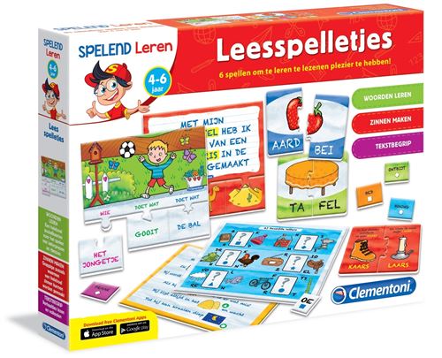 Clementoni lire jeu pièce d'apprentissage particules pelle 6