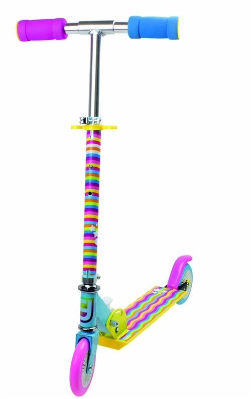 D'arpèje - Patinette / Trottinette Deux Roues Enfant Funbee Colors à Partir de 5 ans - OFUN112-C