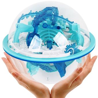 Boule Labyrinthe 3D éducative – 56 Obstacles, Développement De La Patience, Dès 6 Ans