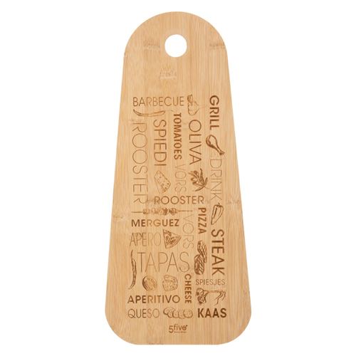 Five Planche à Découper Bambou Tapas 45cm Naturel Beige - vue 2