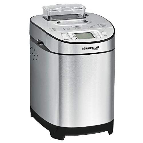 Rommelsbacher ba 550 machine à pain acier inoxydable 550 w
