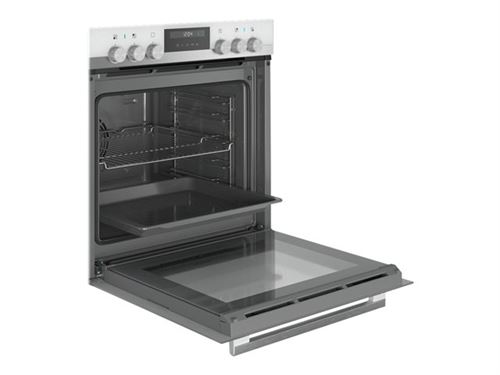 Siemens EQ521KA00W - Four avec plaque de cuisson - intégrable - inox/noir/blanc