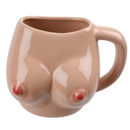 Tasse Out of the Mug en céramique pour les seins - vue 2