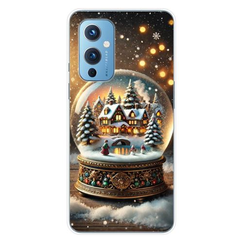 Coque en silicone imprimée compatible OnePlus 9 NO Globe Féérique