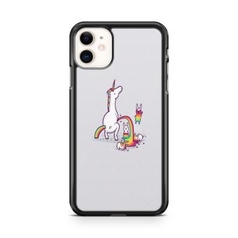 Coque Fifrelin Rigide Noire Pour Iphone 11 Licorne Unicorn Cute Mignon Kawaii 6 Etui Pour Telephone Mobile Achat Prix Fnac