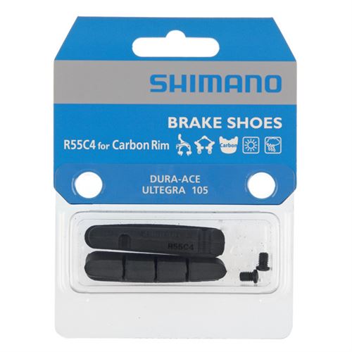 Shimano patins de frein R55C4jantes en carbone caoutchouc noir 2 pièces