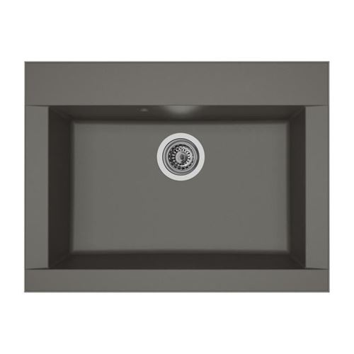 Tache De Rouille Sur Evier En Resine 15 87 Sur Stradour Evier Cuisine A Encastrer 1 Bac Sans Egouttoir Hexo Resine 66 X 50 Cm Gris Beton Installations Cuisine Achat Prix Fnac