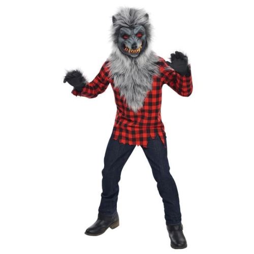 Amscan déguisement loup garoup enfant, taille 12 14 ans 999654