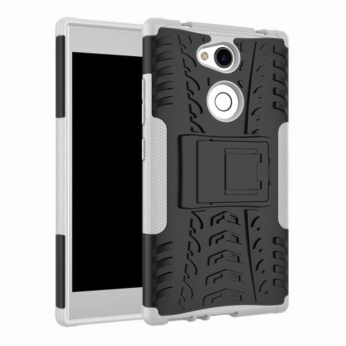 Coque Anti Choc Pour Sony Xperia XA2 Ultra Modèle Spider - Blanc