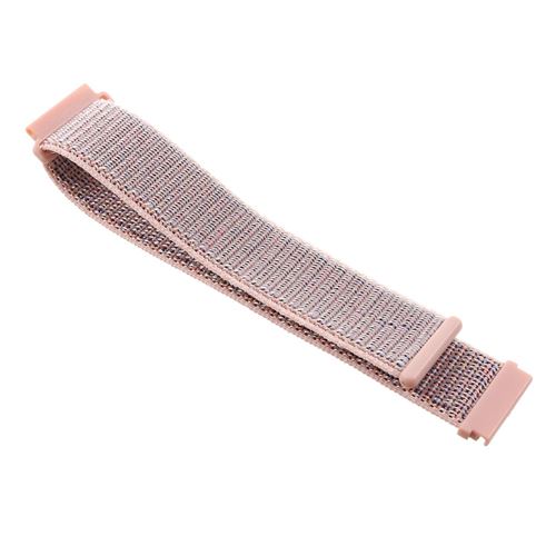 Bracelet en nylon fermeture velcro or rose pour votre Samsung Galaxy Watch 46mm/Huami Amazfit Watch