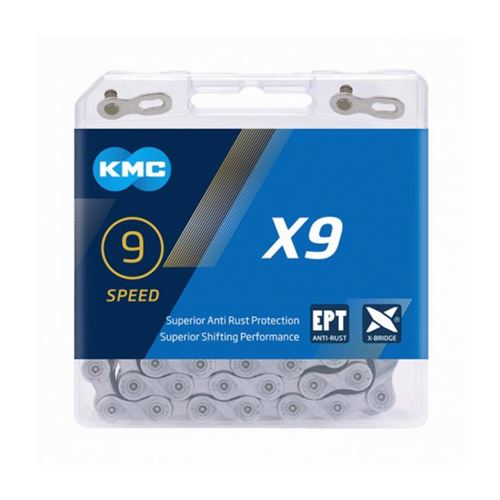 Kmc Unisex Argenté Chaîne X9 Ept - Image 3