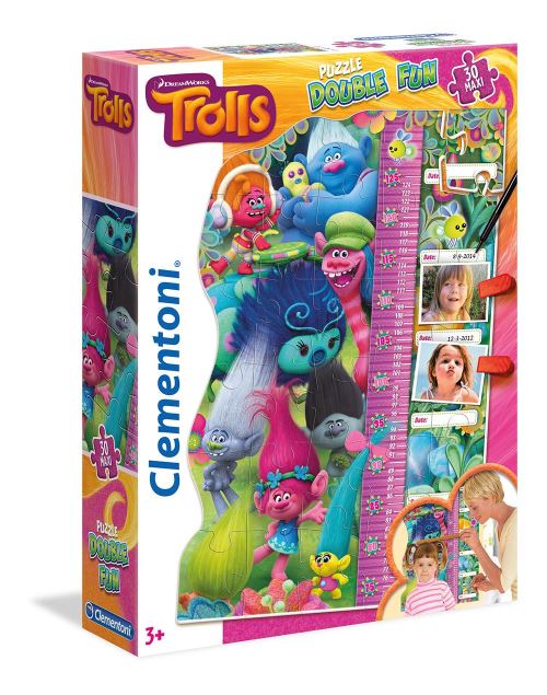 Trolls Puzzle mesure 30 pièces