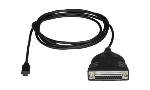Hub Usb Startech Câble Adaptateur De 1,80m Usb-c Vers Parallèle Db25 Pour Imprimante