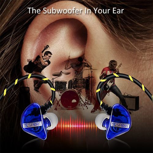 Écouteur filaire Subwoofer Écouteurs Écouteurs Casques Casques Pour Samsung