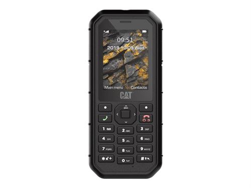 CAT B26 - Mobiele telefoon - dual-SIM - 8 MB - microSD slot - 320 x 240 pixels - RAM 8 MB - 2 MP