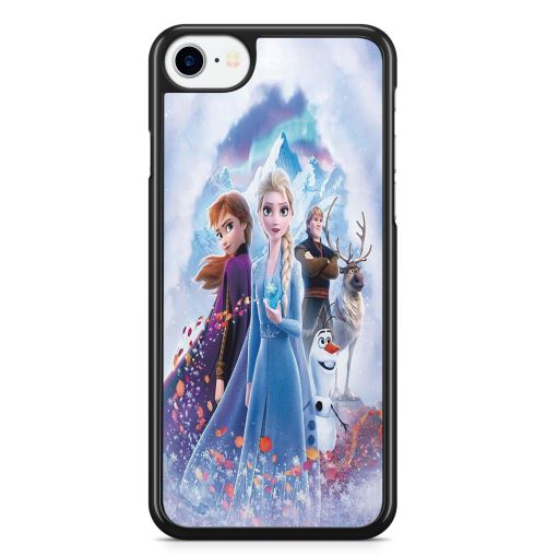 Coque Fifrelin Noire pour iPhone XS MAX Frozen 2 la reine des neiges Disney