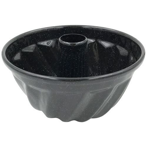 Moule a kouglof 20cm acier emaille malis genietti k1025ee