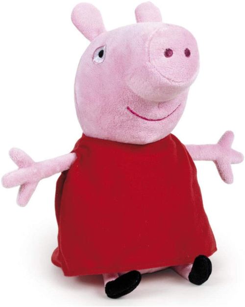 Nickelodeon peluche Peppa Pig junior 27 cm en peluche rose