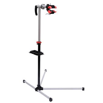 31 59 Sur Pied D Atelier Velo Reparation Support Pied De Montage Pivotant 360 Hauteur Reglable Argent Equipements Et Accessoires De Cyclisme Achat Prix Fnac
