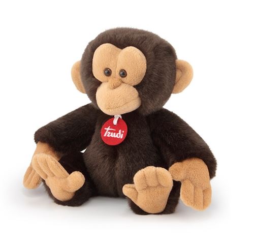 Trudi singe peluche Paco 37 cm brun taille M