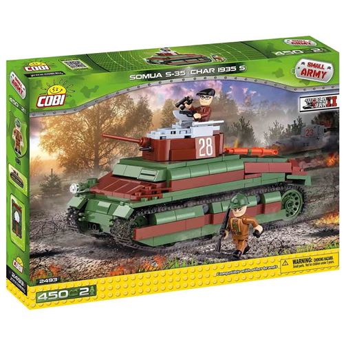 Cobi Petite Armée Somua S-35 450-pièces 2493