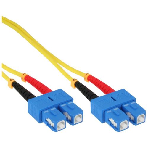 Câble duplex optique InLine®, SC / SC, 9/125 µm, OS2, 1 m