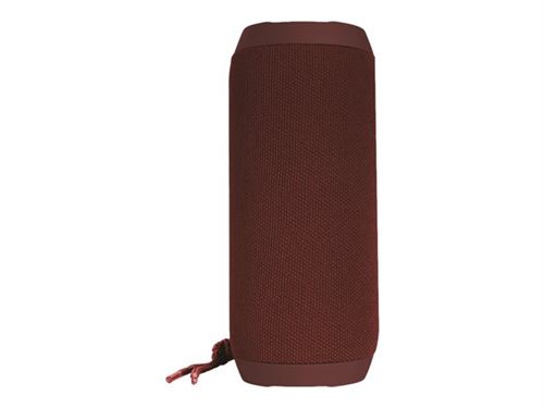 DENVER BTS-110 - Luidspreker - voor draagbaar gebruik - draadloos - Bluetooth - 10 Watt - bordeaux