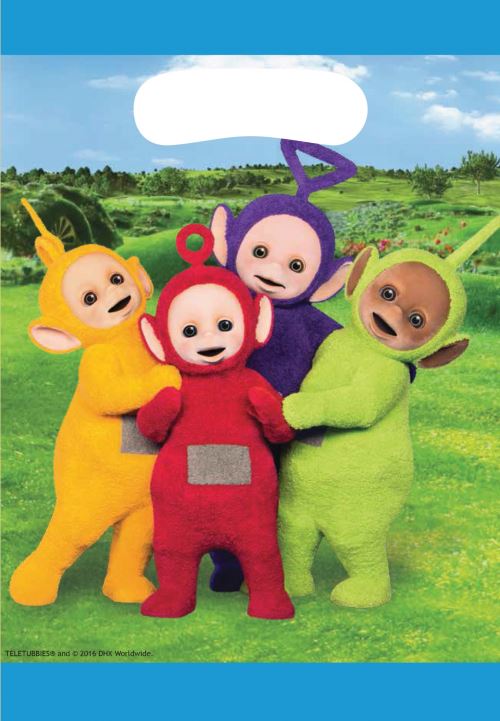 Amscan sacs de distribution Teletubbies 8 pièces