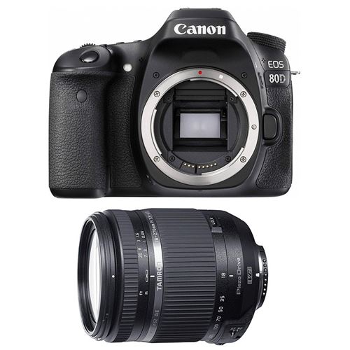CANON eos 80d + tamron 18-270 vc pzd