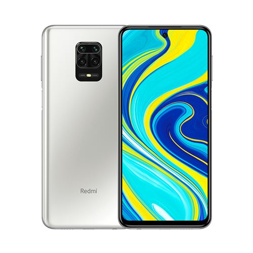 Smartphone Xiaomi Redmi Note 9S 6.67'' 6GO RAM 128GO ROM Double SIM Version Globle Blanc