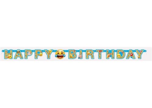 Emoji Guirlande Happy Birthday